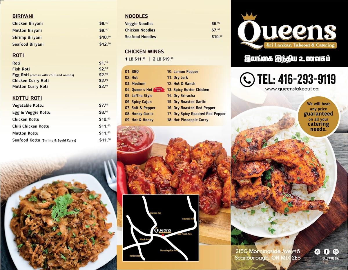 Queens Take out & Catering Menu - Image 3